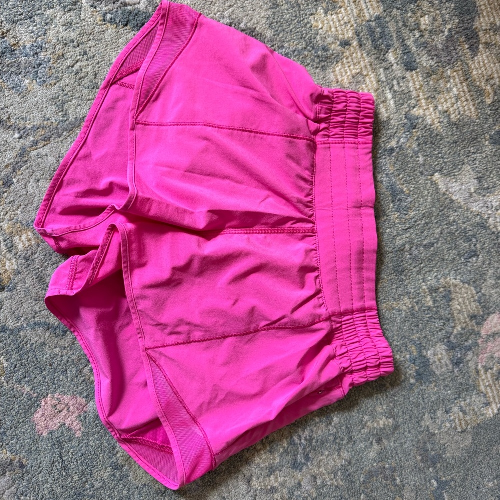 lululemon athletica Hot Pink Athletic Shorts
